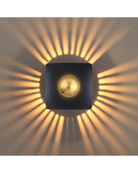 4224/13WL MIDCENT ODL21 131 черн/золот/металл Настенный светильник IP20 LED 13W 1520Лм 3000K ADAMAS-foto4