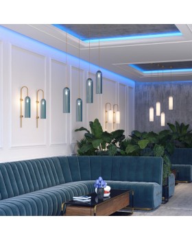 4642/1W PENDANT ODL20 337 золотой/белый Бра E27 60W 220V VOSTI-foto3