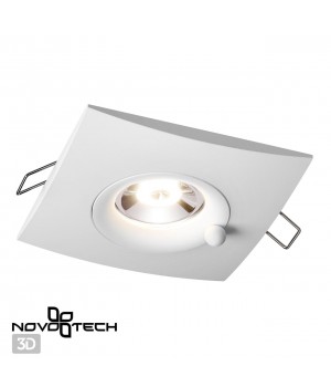 370793 SPOT NT21 294 белый Светильник встраиваемый влагозащищенный IP44 GU10 50W 220V WATER-foto3