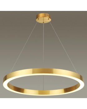 3885/45LG L-VISION ODL20 113 мат. золот/металл Подвесной светильник LED 4000K 52W 3100Лм (2 вида крепления) 220V BRIZZI-foto10