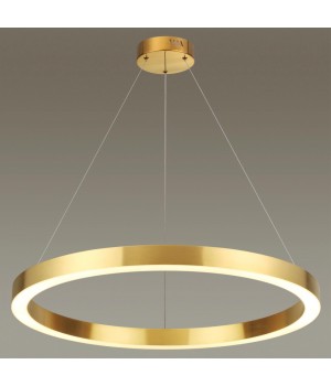 3885/45LG L-VISION ODL20 113 мат. золот/металл Подвесной светильник LED 4000K 52W 3100Лм (2 вида крепления) 220V BRIZZI-foto10