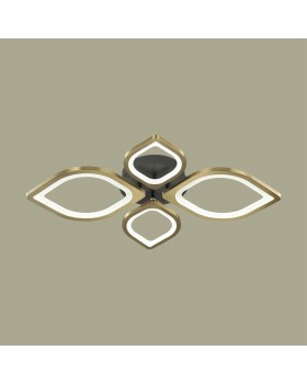 4580/99CL LEDIO LN21 021 черный, золотой Люстра потолочная диммир. с ДУ + LampSmart LED 116W 3000-6000К 4102Лм 220V HONEY-foto3