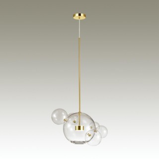 4640/12LB L-VISION ODL20 329 золотой/прозрачный Подвес LED 4000K 12W 220V BUBBLES-foto4