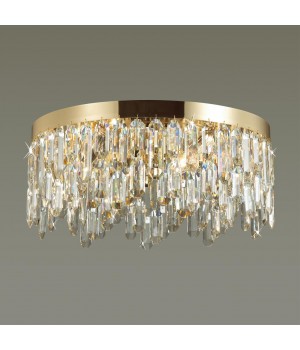 4986/6C HALL ODL22 449 золотой/хрусталь Люстра потолочная E14 6*40W DAKISA-foto4