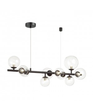 4818/10 MODERN ODL21 395 черный/прозрачный Люстра G9 10*40W TOVI-foto6