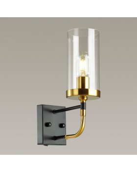 4816/1W COUNTRY ODL21 451 черный/золотой/прозрачный Бра с выкл. E27 1*60W NOVAS-foto3