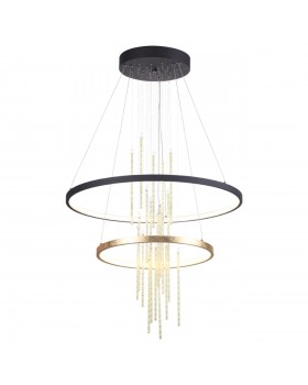 3901/63L L-VISION ODL20 215 золотистый/стекло/металл Подвесной светильник LED 4000K 63W 220V MONICA-foto7