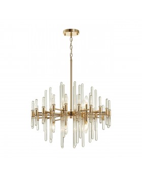 4988/10 HALL ODL22 451 золотой/стекло Люстра E14 10*40W STIKA-foto6