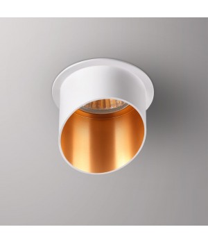 370436 SPOT NT19 281 белый Встраиваемый светильник IP20 GU10 50W 220V BUTT-foto4