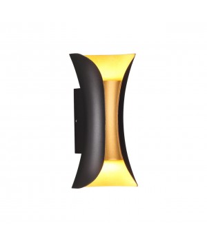 3886/6BG HIGHTECH ODL20 241 черн/золот/металл Настен.светильник LED 4000K 6W 220V IP54 KRISTA-foto4