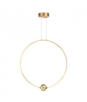 4336/27L L-VISION ODL22 155 брашированное золото/металл Подвесной светильник IP20 LED 27W 2230Лм 4000K GOTA-foto7