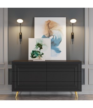 4297/7WL HIGHTECH ODL22 173 черный с ант. бронзой/металл Настенный светильник IP20 LED 7W 731Лм 3000K REDMOND-foto3