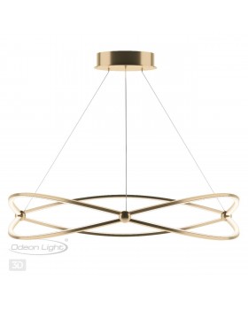 4730/54L L-VISION ODL20 218 золотой/прозрачный Люстра LED 4000K 54W 220V LESLA-foto4