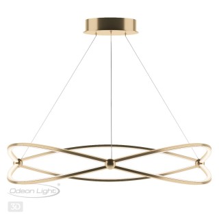 4730/54L L-VISION ODL20 218 золотой/прозрачный Люстра LED 4000K 54W 220V LESLA-foto4