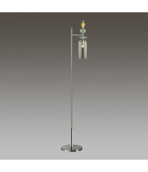 4893/1F CLASSIC ODL_EX22 69 хром/раноцветн./керамика/стекло Торшер E14 1*40W 4893/1F BIZET-foto4