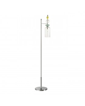 4893/1F CLASSIC ODL_EX22 69 хром/раноцветн./керамика/стекло Торшер E14 1*40W 4893/1F BIZET-foto6