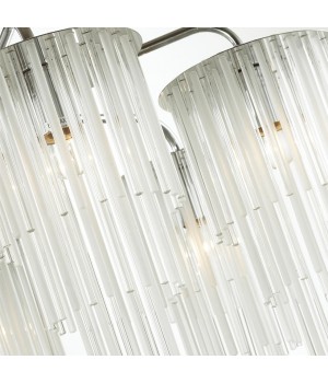 4920/6 MODERN ODL22 329 хром/прозрач./матов./стекло Люстра E27 6*60W PAPITA-foto7