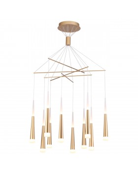 3891/70LG L-VISION ODL20 223 золотистый /металл Подвесной светильник LED 3000K 70W 220V VIVAT-foto6