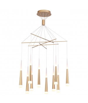 3891/70LG L-VISION ODL20 223 золотистый /металл Подвесной светильник LED 3000K 70W 220V VIVAT-foto6