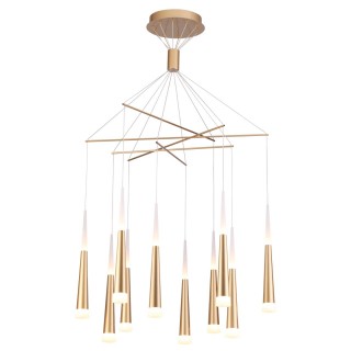 3891/70LG L-VISION ODL20 223 золотистый /металл Подвесной светильник LED 3000K 70W 220V VIVAT-foto6