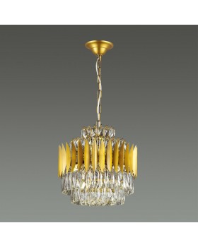 4123/12 HALL ODL19 435 золото/хрусталь Люстра E14 12*40W VALETTA-foto3