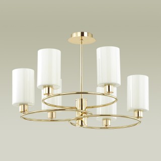 4559/6C MODERNI LN21 175 золотой Люстра потолочная E14 6*40W 220V AVERY-foto3