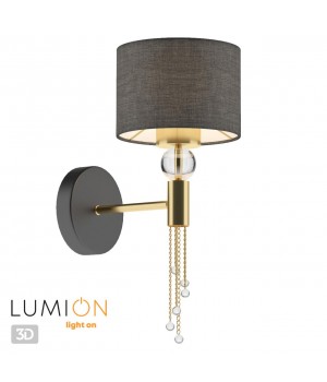 4516/1W NEOCLASSI LN20 176 античная латунь, черный Бра E27 60W 220V SANTIAGO-foto4