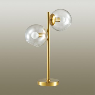 3769/2T MODERNI LN19 082 латунь Настольная лампа E14 2*60W 220V BLAIR-foto4