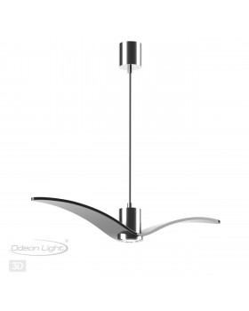 4901/1A PENDANT ODL22 289 чёрный/хром/стекло Подвес GU10 1*5W BIRDS-foto6