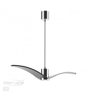 4901/1A PENDANT ODL22 289 чёрный/хром/стекло Подвес GU10 1*5W BIRDS-foto6