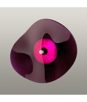 4857/5WL L-VISION ODL_EX21 97 никель/черничный/стекло Настенный светильник LED 1*5W 3500K FLUENT-foto4