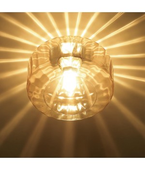 4747/1C PENDANT ODL21 345 янтарный/бронзовый Светильник потолочный E27 1*60W BINGA-foto6