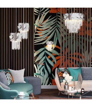 4811/6 HALL ODL21 479 хром/хрусталь Люстра E14 6*40W STALA-foto3