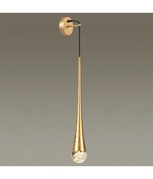 4278/1W L-VISION ODL21 157 прозрачн/золот фольг-ние Настенный светильник IP20 GU10 LED max 6W GOTA-foto4