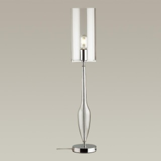 4851/1T STANDING ODL_EX21 19 прозрачный/хром/стекло Высокая Лампа выкл. на базе E27 1*60W TOWER-foto4
