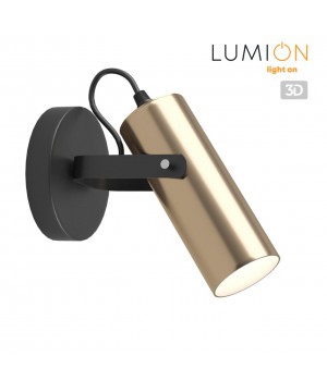 3714/1W MODERNI LN19 100 золотой, чёрный Бра GU10 LED 1*5W 220V CLAIRE-foto5