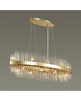 4639/16 HALL ODL20 473 золотой/металл/стекло Люстра G9 16*40W 220V IDA-foto4