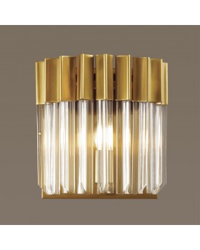 4675/1W HALL ODL20 419 бронзовый/прозрачный Бра E14 1*40W 220V MORIA-foto4