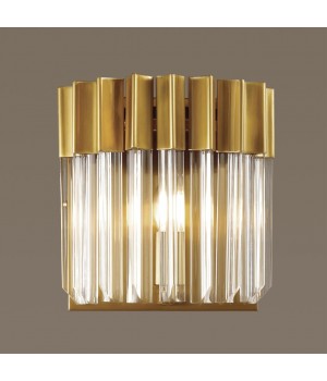 4675/1W HALL ODL20 419 бронзовый/прозрачный Бра E14 1*40W 220V MORIA-foto4