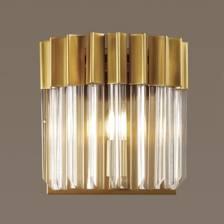 4675/1W HALL ODL20 419 бронзовый/прозрачный Бра E14 1*40W 220V MORIA-foto4