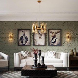 4839/12 HALL ODL21 463 золото/металл/стекло Люстра E14 12*40W ORTA-foto3