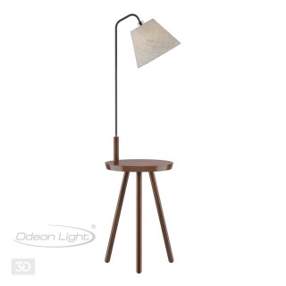 4666/1F HALL ODL20 553 темное дерево/рогожка Торшер E27 1*60W 220V KALDA-foto5