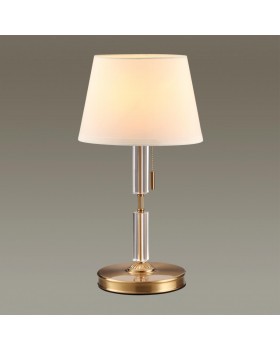 4894/1T MODERN ODL_EX22 91 бронзовый/белый/абажур ткань Настольная лампа E27 1*60W LONDON-foto4