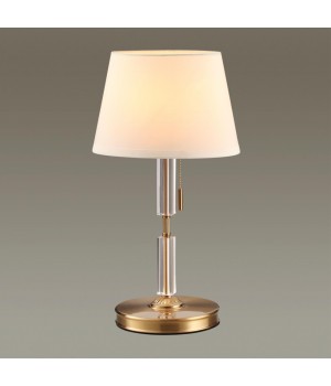 4894/1T MODERN ODL_EX22 91 бронзовый/белый/абажур ткань Настольная лампа E27 1*60W LONDON-foto4