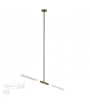 4306/2 HIGHTECH ODL22 115 золото Потолочный светильник IP20 G9 2*40W SOHO-foto6