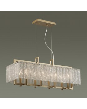 4976/8 HALL ODL22 377 матов.золотой/стекло Люстра G9 8*40W EDERA-foto4