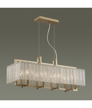 4976/8 HALL ODL22 377 матов.золотой/стекло Люстра G9 8*40W EDERA-foto4