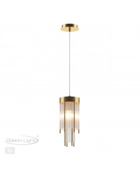 4788/1 HALL ODL21 455 золото/металл/стекло Подвес E14 1*40W YORK-foto5