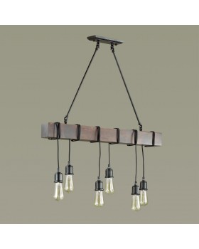 3740/6 LOFTI LN19 165 черный Люстра E27 6*60W 220V KLAUS-foto3