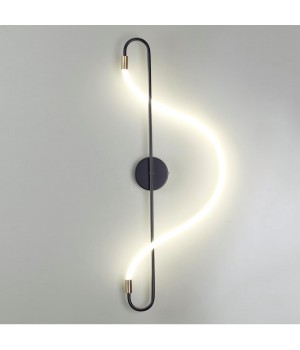 4303/19WL HIGHTECH ODL22 177 черный/античная бронза Настенный светильник IP20 LED 19W 1140Лм 4000K KEYS-foto7